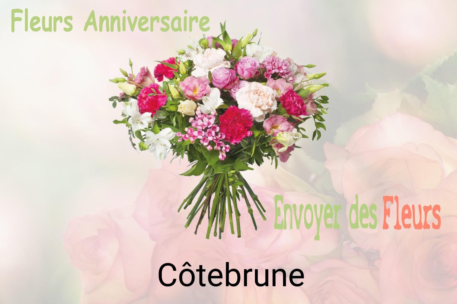 Bouquet de fleurs d’anniversaire livré à Côtebrune