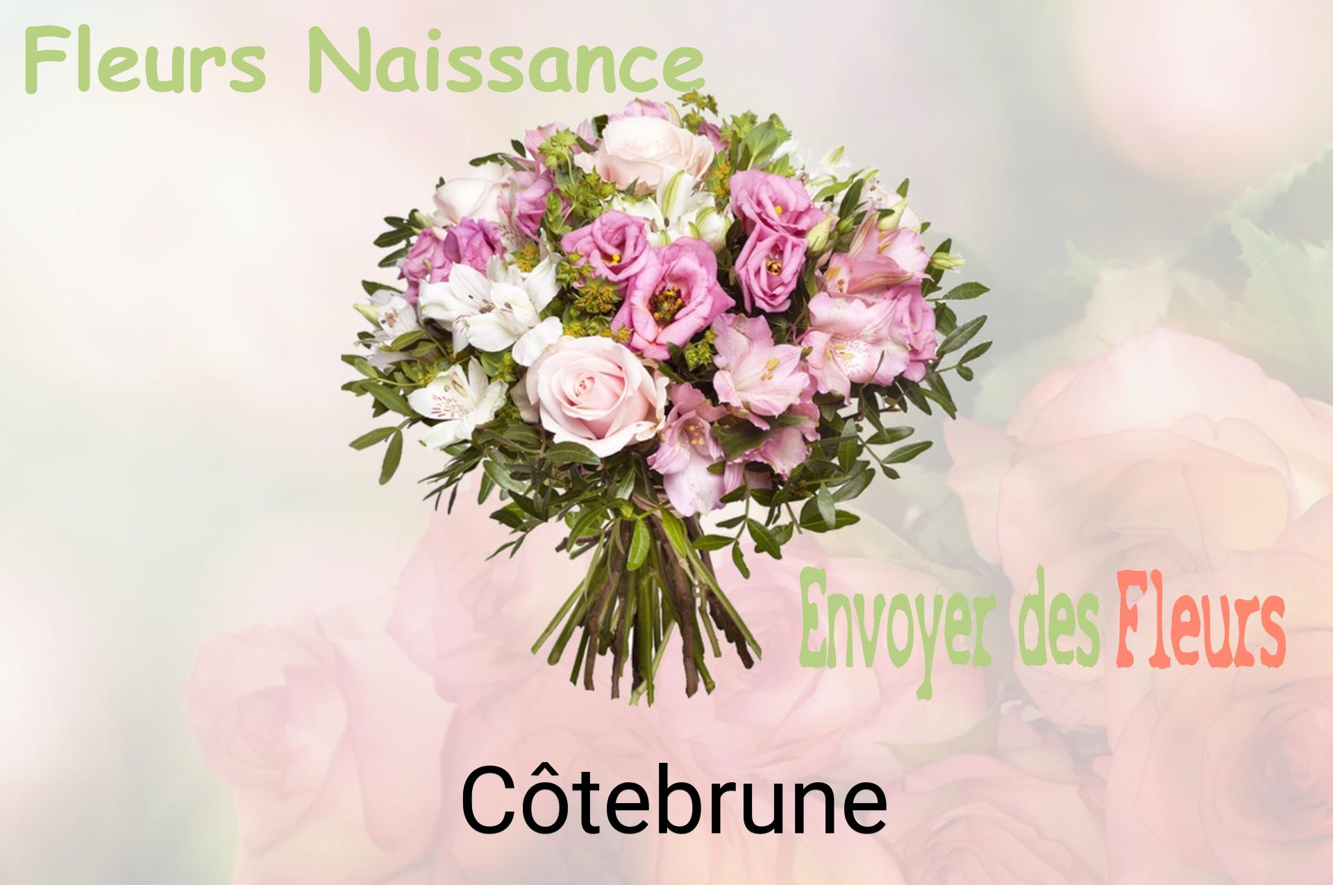 Bouquet de fleurs de naissance livré à Côtebrune