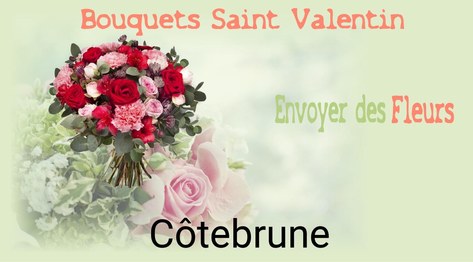 Roses de Saint-Valentin livrées à Côtebrune